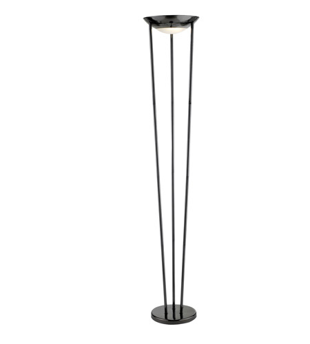 Adesso Odyssey 2 Light Tall Floor Lamp in Black Nickel 5233-01 photo