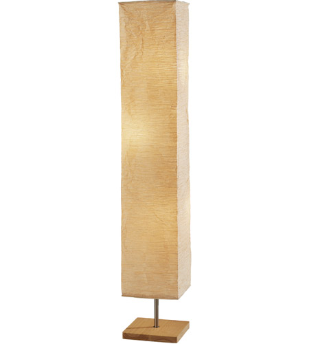 Adesso Dune 3 Light Floor Lamp In, Crinkle Paper Floor Lamp