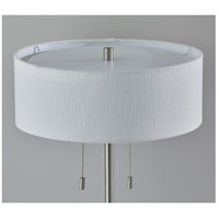 Adesso 1556-22 Wesley 22 inch 60.00 watt Brushed steel Table Lamp Portable Light alternative photo thumbnail