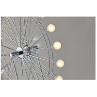 Adesso 2120-22 Coney 22 inch 0.50 watt Chrome LED Ferris Wheel Lamp Portable Light, Large alternative photo thumbnail