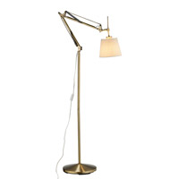Adesso Architect 1 Light Floor Lamp in Antique Brass 3156-21 photo thumbnail