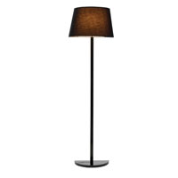 Adesso Demi 1 Light Floor Lamp in Black 3381-01 photo thumbnail