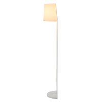 Adesso Demi 1 Light Floor Lamp in White 3381-02 alternative photo thumbnail