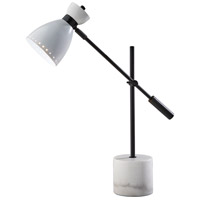 Adesso 3537-02 Sadie 25 inch 40.00 watt Black and White Desk Lamp Portable Light photo thumbnail
