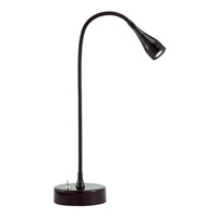 Adesso Seek 1 Light Desk Lamp in Black 3660-01 photo thumbnail