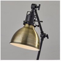 Adesso 3908-26 Alden 19 inch 40.00 watt Antique Bronze with Brass Accents Desk Lamp Portable Light, Simplee Adesso alternative photo thumbnail