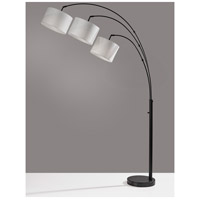 Adesso 4250-01 Bowery 82 inch 60.00 watt Black Arc Floor Lamp Portable Light alternative photo thumbnail