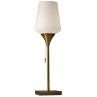 Adesso 4265-21 Roxy 25 inch 60 watt Antique Brass Table Lamp Portable Light photo thumbnail