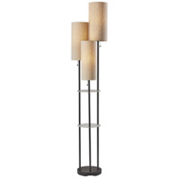 Adesso 4305-22 Trio 3-Light Floor Lamp Smart Outlet Compatible 68 Height