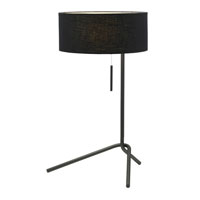 Adesso Twixt 1 Light Table Lamp in Black 6190-01 alternative photo thumbnail