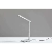 Adesso SL4904-02 Declan 16 inch 12.00 watt Glossy White LED Multi-Function Desk Lamp Portable Light, with AdessoCharge Wireless Charging Pad and USB Port, Simplee Adesso alternative photo thumbnail