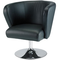 Adesso WK4033-01 Enterprise Black Swivel Chair photo thumbnail