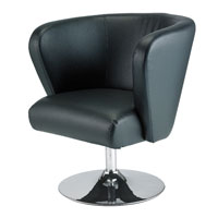 Adesso WK4033-01 Enterprise Black Swivel Chair alternative photo thumbnail