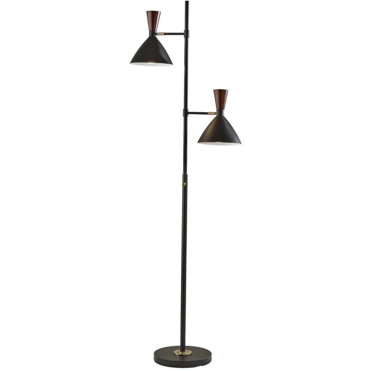 Adesso 3488-01 Arlo 67 inch 60.00 watt Black Tree Lamp Portable Light