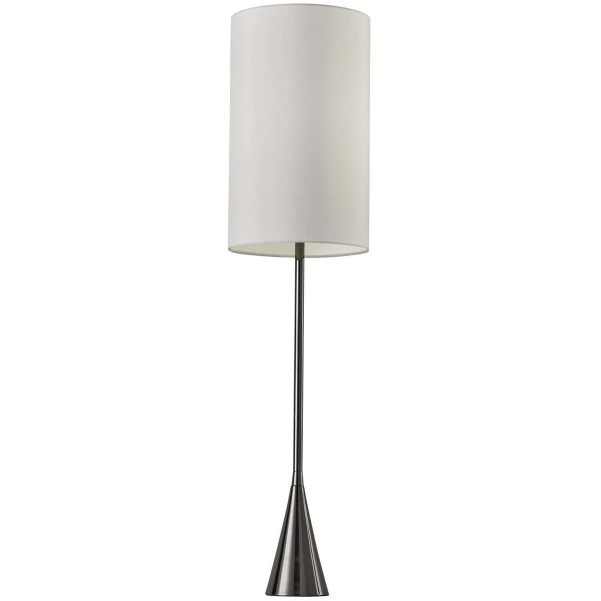 Lighting New York 4028-01 Adesso Bella 37 inch 60.00 watt Black Nickel Table Lamp Portable Light 4028-01 - Open Box