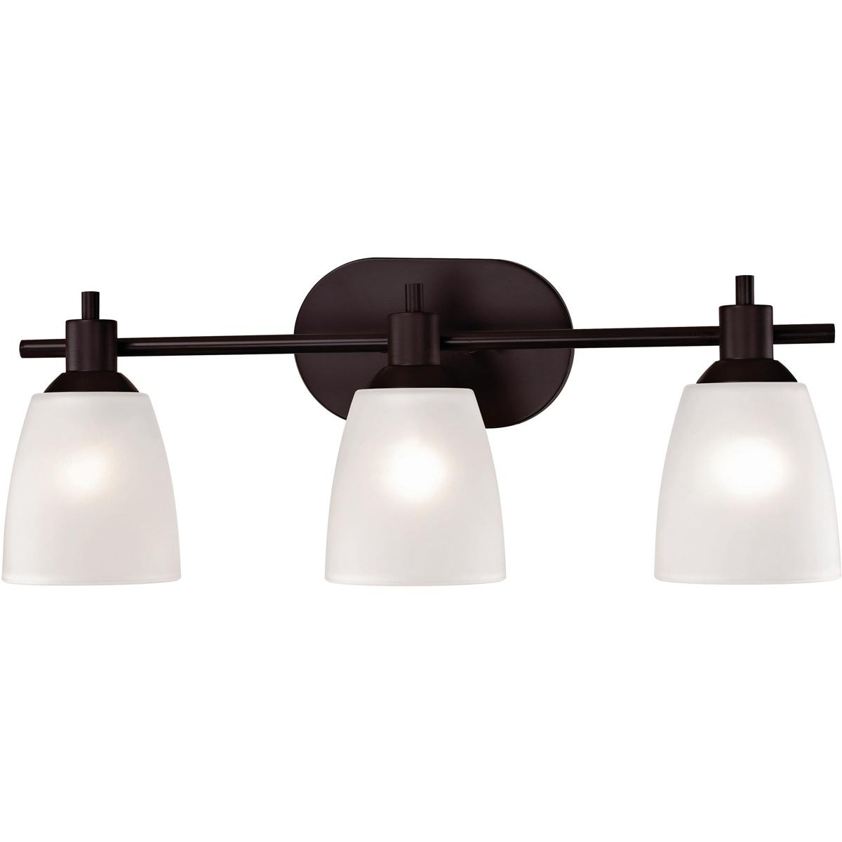 Atlas Lighting & Home 1353BB/10 Jackson 3 Light 22 inch Oil Rubbed Bronze Bath Bar Wall Light