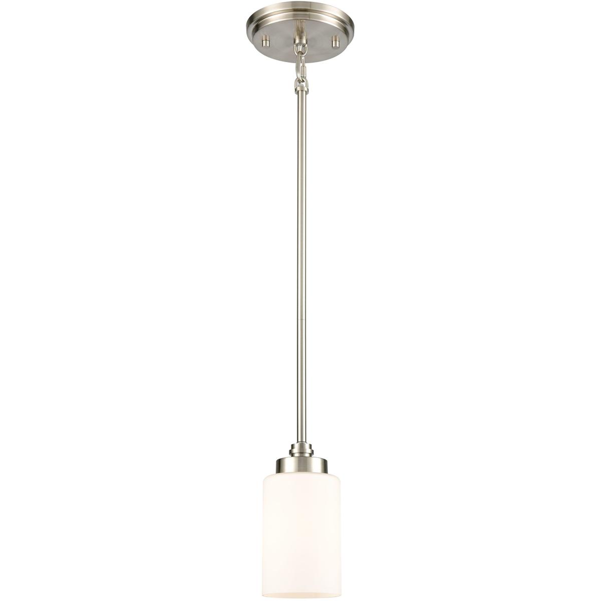 Atlas Lighting & Home CL11574-NK Dawson 1 Light 4 inch Satin Nickel Mini Pendant Ceiling Light