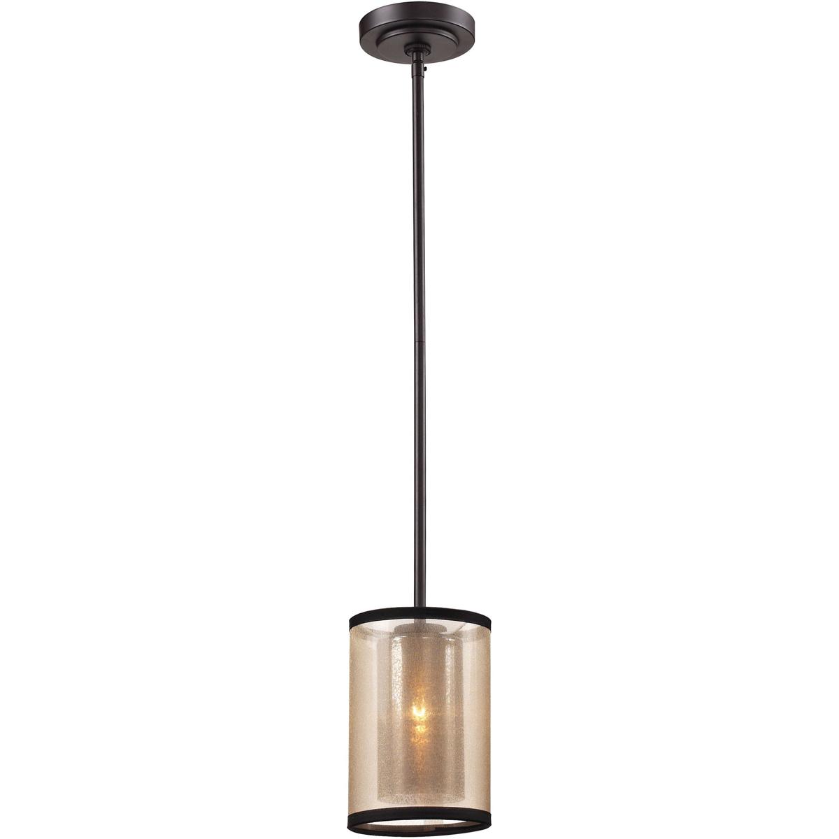 Atlas Lighting & Home CL11575-BZ Diffusion 1 Light 6 inch Oil Rubbed Bronze Mini Pendant Ceiling Light