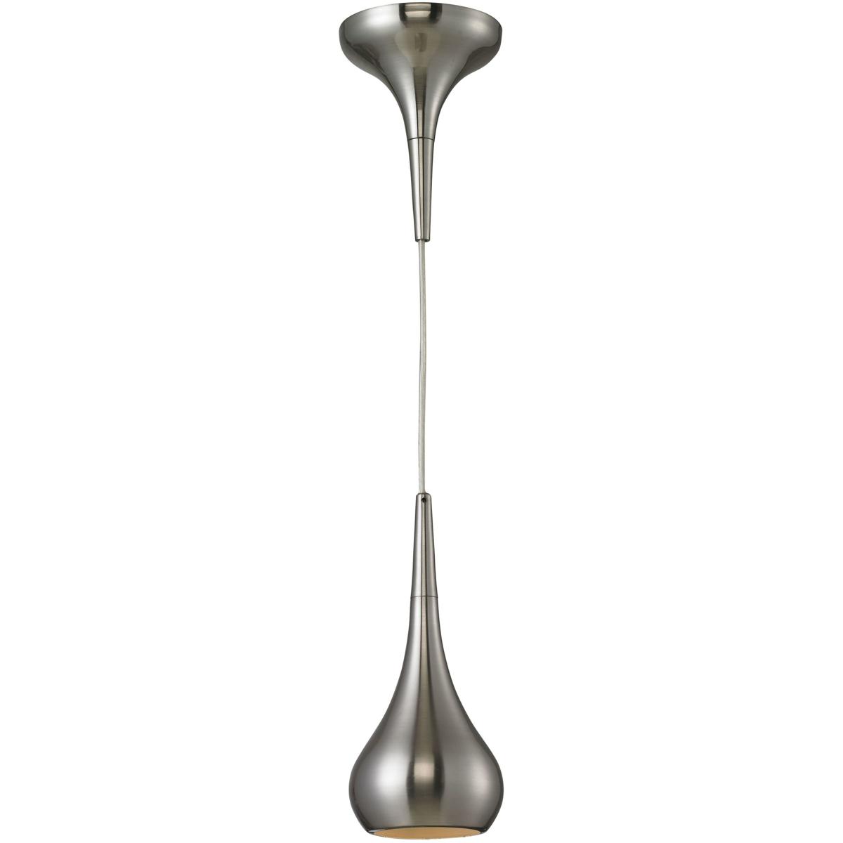Atlas Lighting & Home CL11623-NK Lindsey 1 Light 4 inch Satin Nickel Mini Pendant Ceiling Light