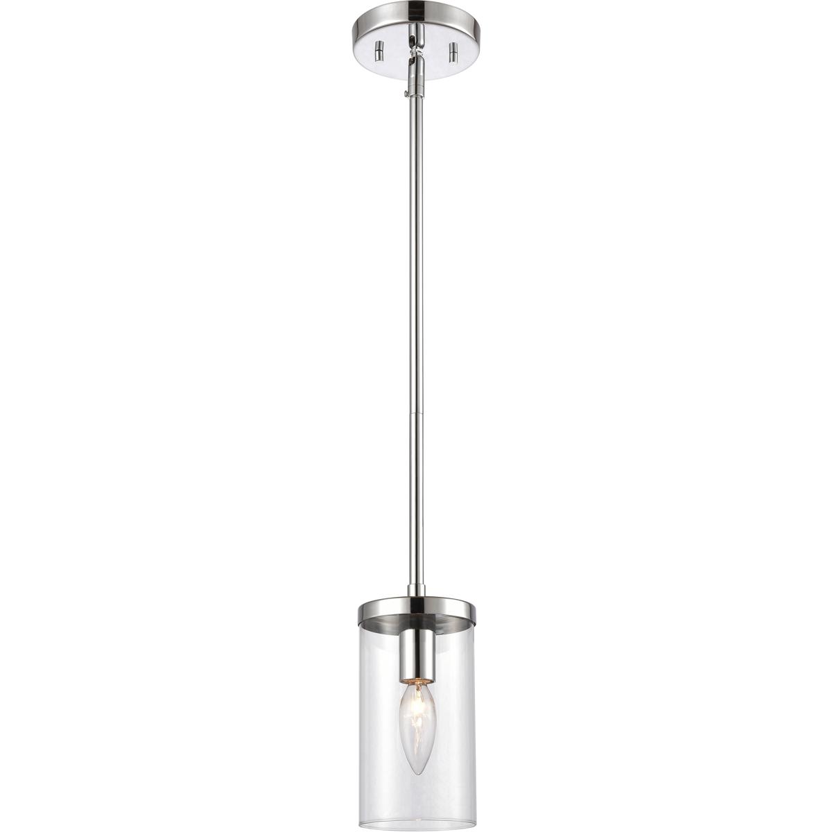 Atlas Lighting & Home CN290153 Oakland 1 Light 4 inch Chrome Mini Pendant Ceiling Light