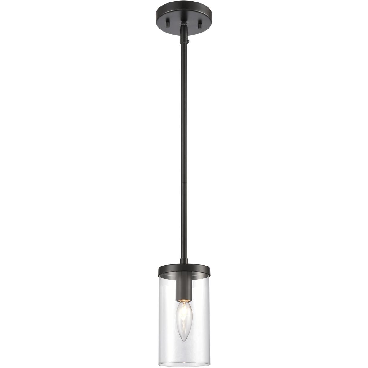 Atlas Lighting & Home CN290156 Oakland 1 Light 4 inch Black Mini Pendant Ceiling Light