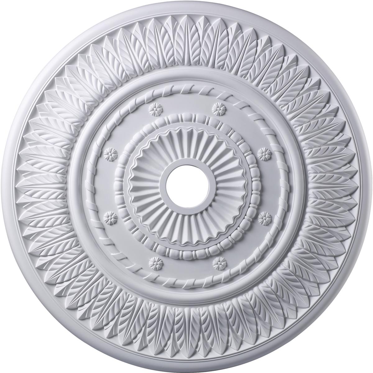 Atlas Lighting  Home LA11040WH Corinna White Medallion