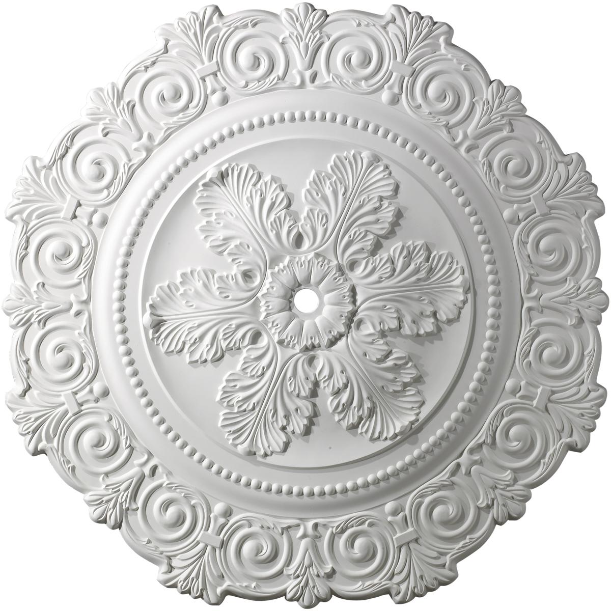 Atlas Lighting  Home LA11048WH Marietta White Medallion
