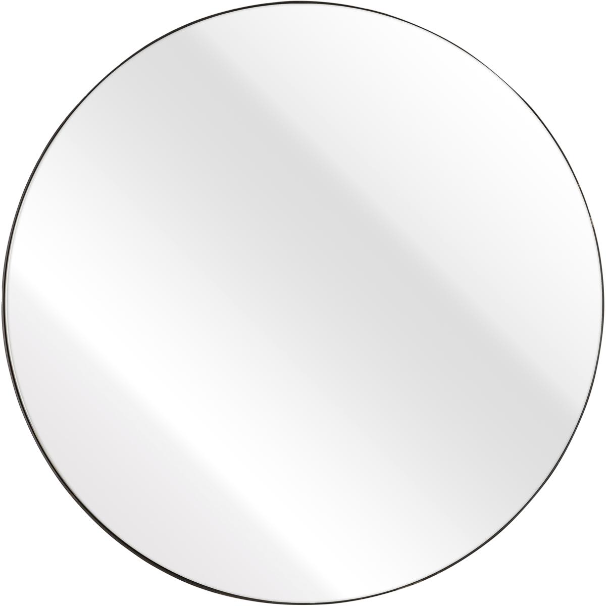 Atlas Lighting  Home MI1101302 Beni 36 X 36 inch Black Wall Mirror