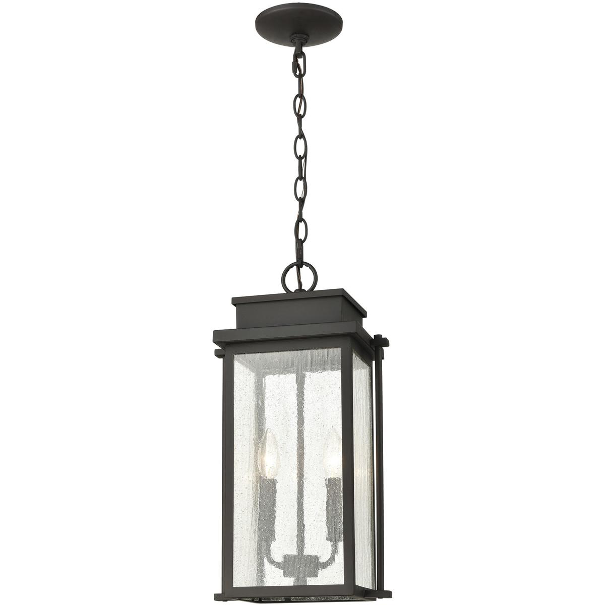 Atlas Lighting & Home OL11021-BZ Braddock 2 Light 10 inch Architectural Bronze Outdoor Pendant