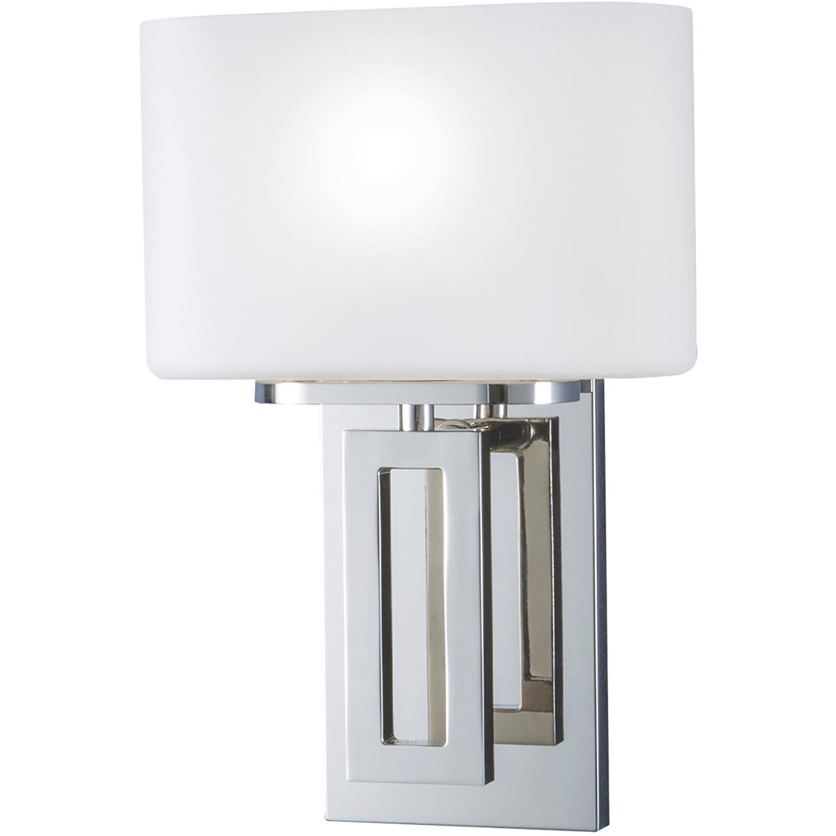 Atlas Lighting  Home WL11087NK Hamilton 1 Light 8 inch Polished Nickel Sconce Wall Light