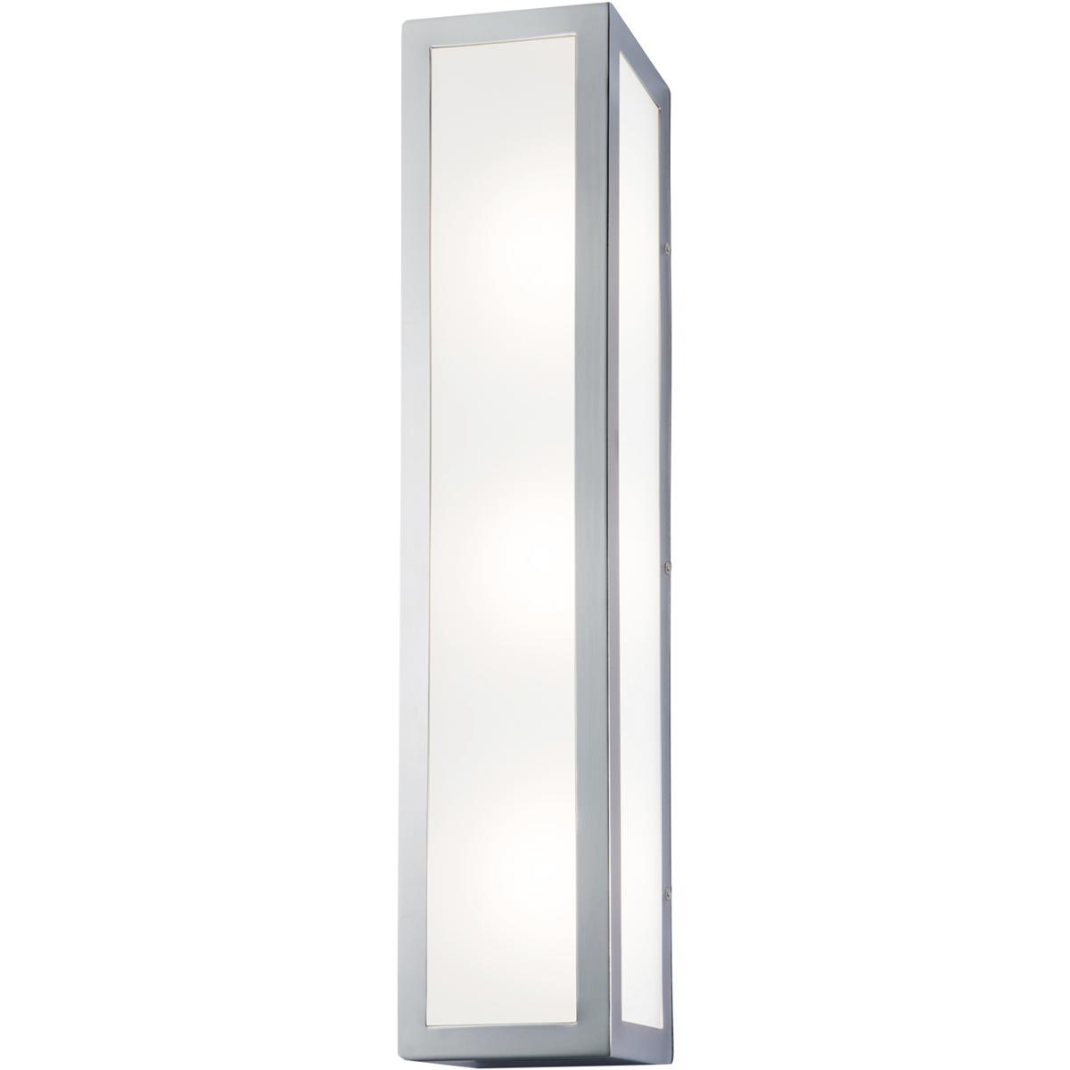 WL11095-CH 18 x 18 x 3.75 in. Kaset High Integrated LED Sconce - Chrome