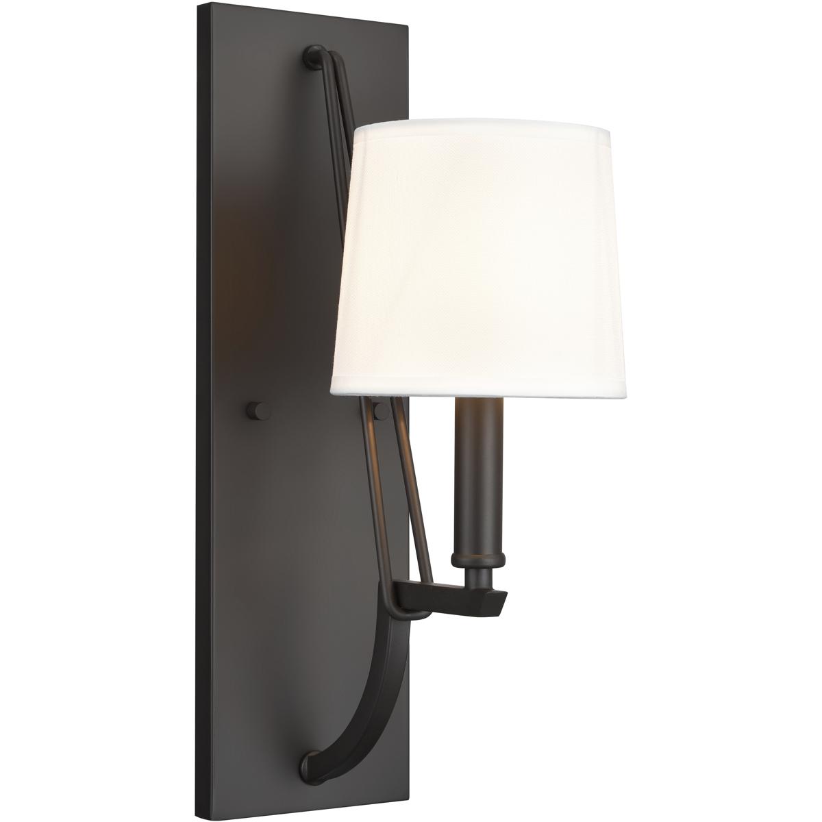 WL11137-BK 16 x 5.25 x 8.75 in. Robinson High 1-Light Sconce - Matte Black