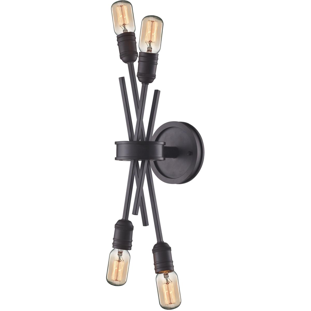 Atlas Lighting & Home WL11173-BZ Xenia 4 Light 5 inch Oil Rubbed Bronze Sconce Wall Light