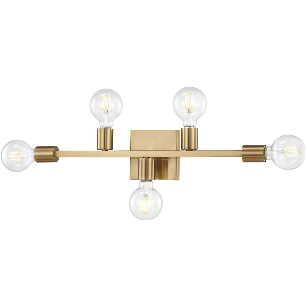 Atlas Lighting & Home WL11195-BS Attune Vanity Light Wall Light in Burnished Brass