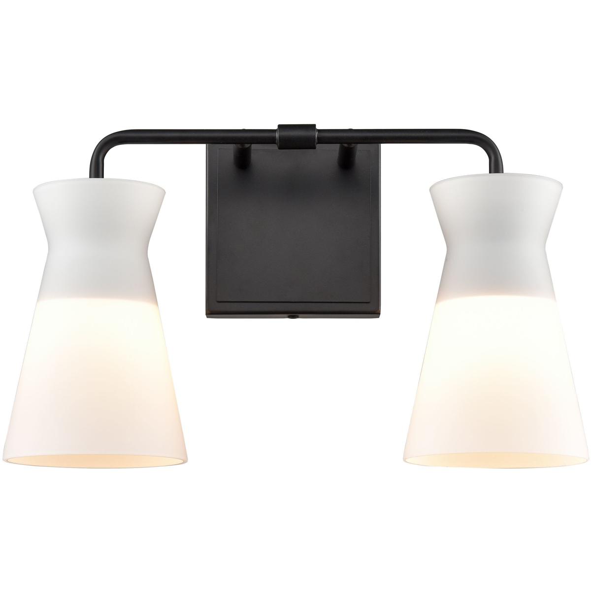 Atlas Lighting & Home WL11231-BK Brookville Vanity Light Wall Light in Matte Black