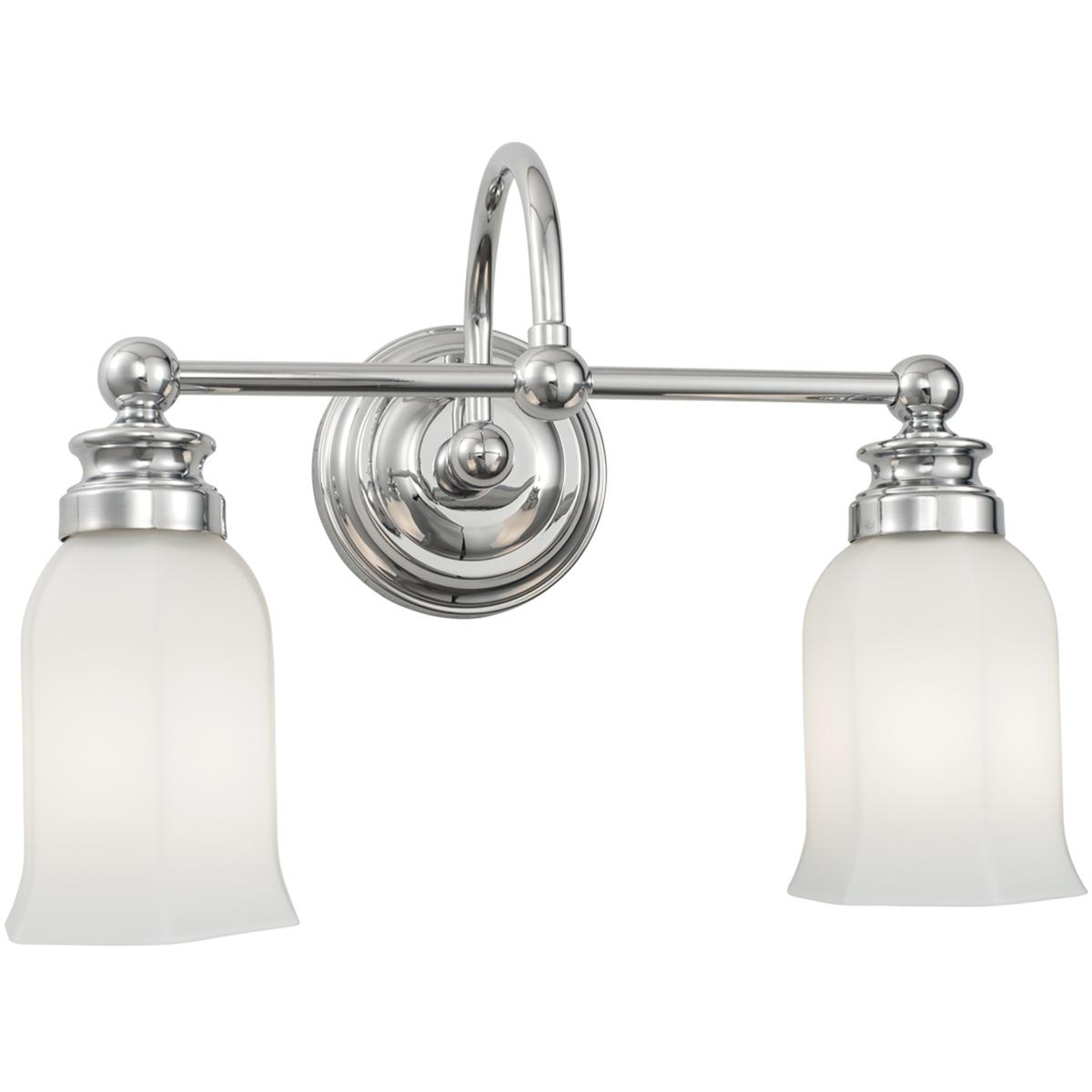 Atlas Lighting & Home WL11292-CH Emily 2 Light 15 inch Chrome Vanity Light Wall Light