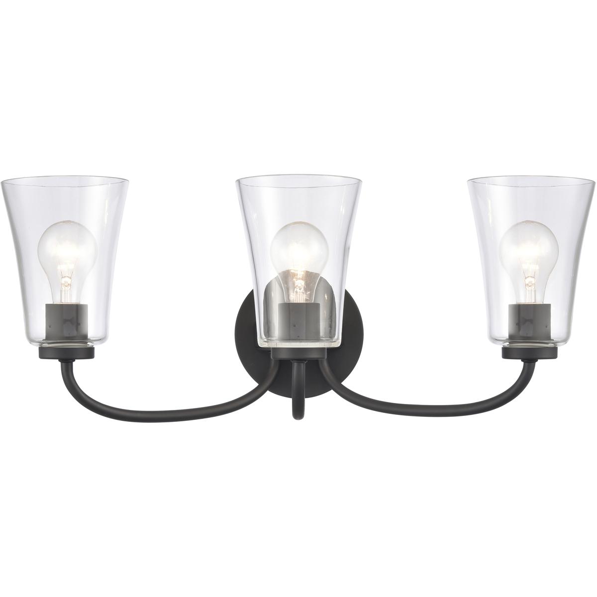 Atlas Lighting & Home WL11294-BK Emily Vanity Light Wall Light in Matte Black