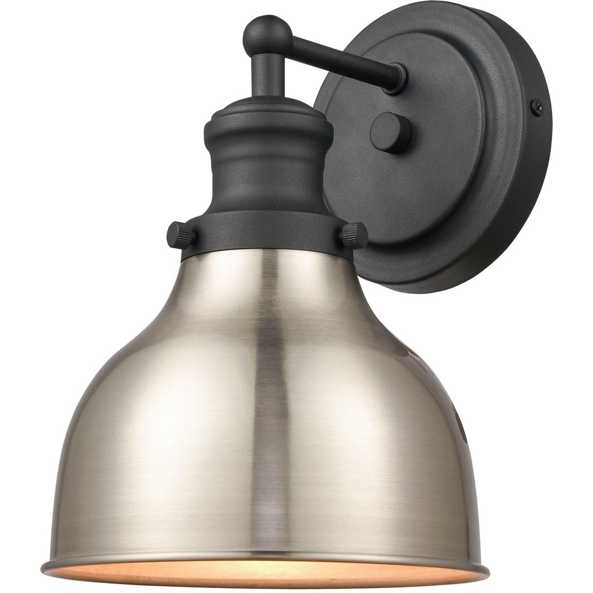 Atlas Lighting & Home WL11316-BK1 Haralson Vanity Light Wall Light in Satin Nickel