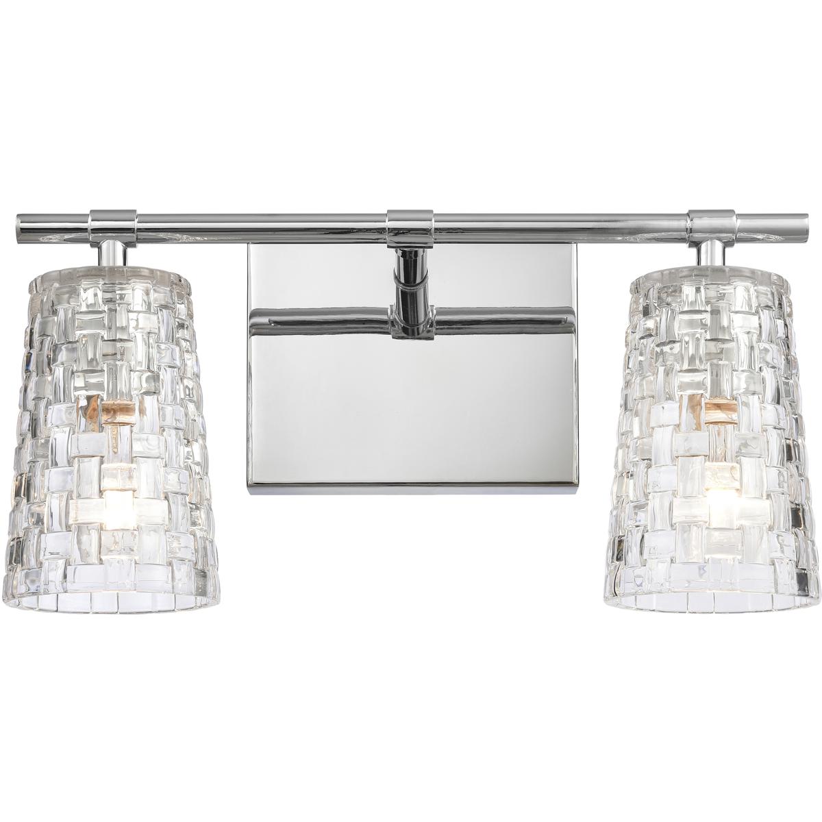 Atlas Lighting & Home WL11361-NK Lightweave Vanity Light Wall Light in Polished Nickel