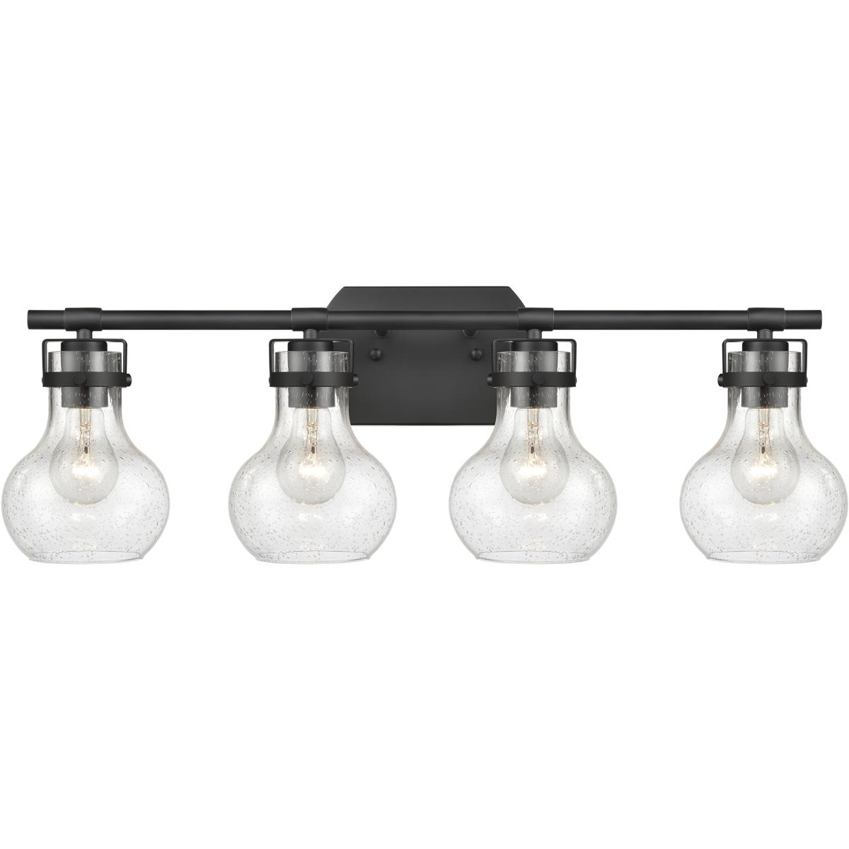 Atlas Lighting & Home WL11433-BK Salamanca Vanity Light Wall Light in Matte Black