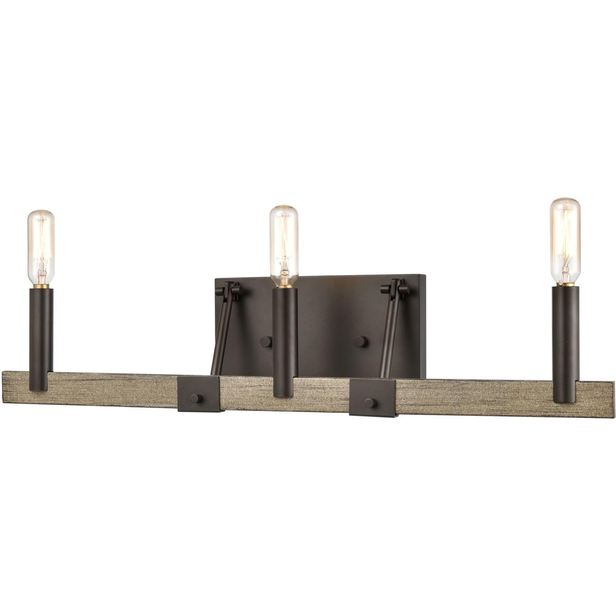 WL11459-BZ 5 x 22 x 4 in. Transitions Wide 3-Light Vanity Light - Oil Rubbed Bronze