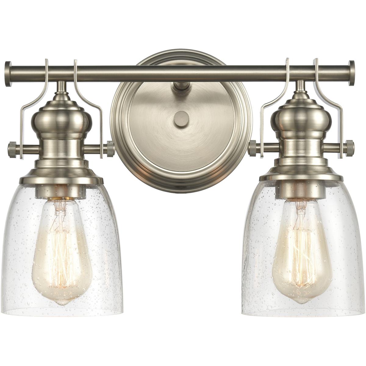 Atlas Lighting & Home WL11556-NK Chadwick Vanity Light Wall Light in Satin Nickel