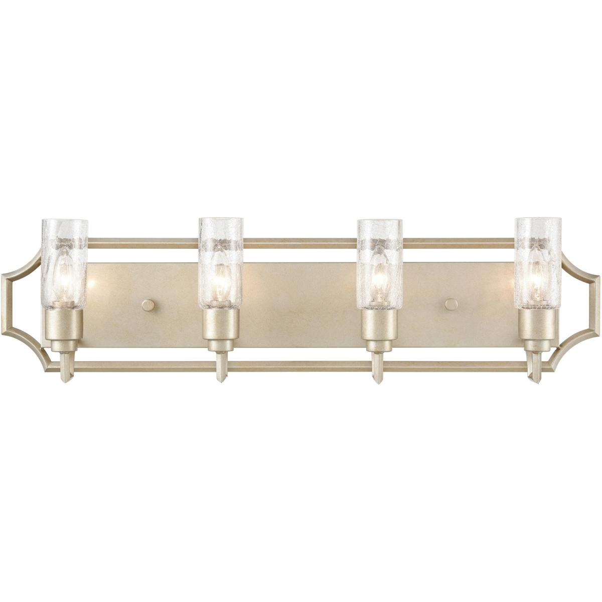 WL11729-SV 9 x 33 x 5 in. Cheswick Wide 4-Light Vanity Light - Aged Silver
