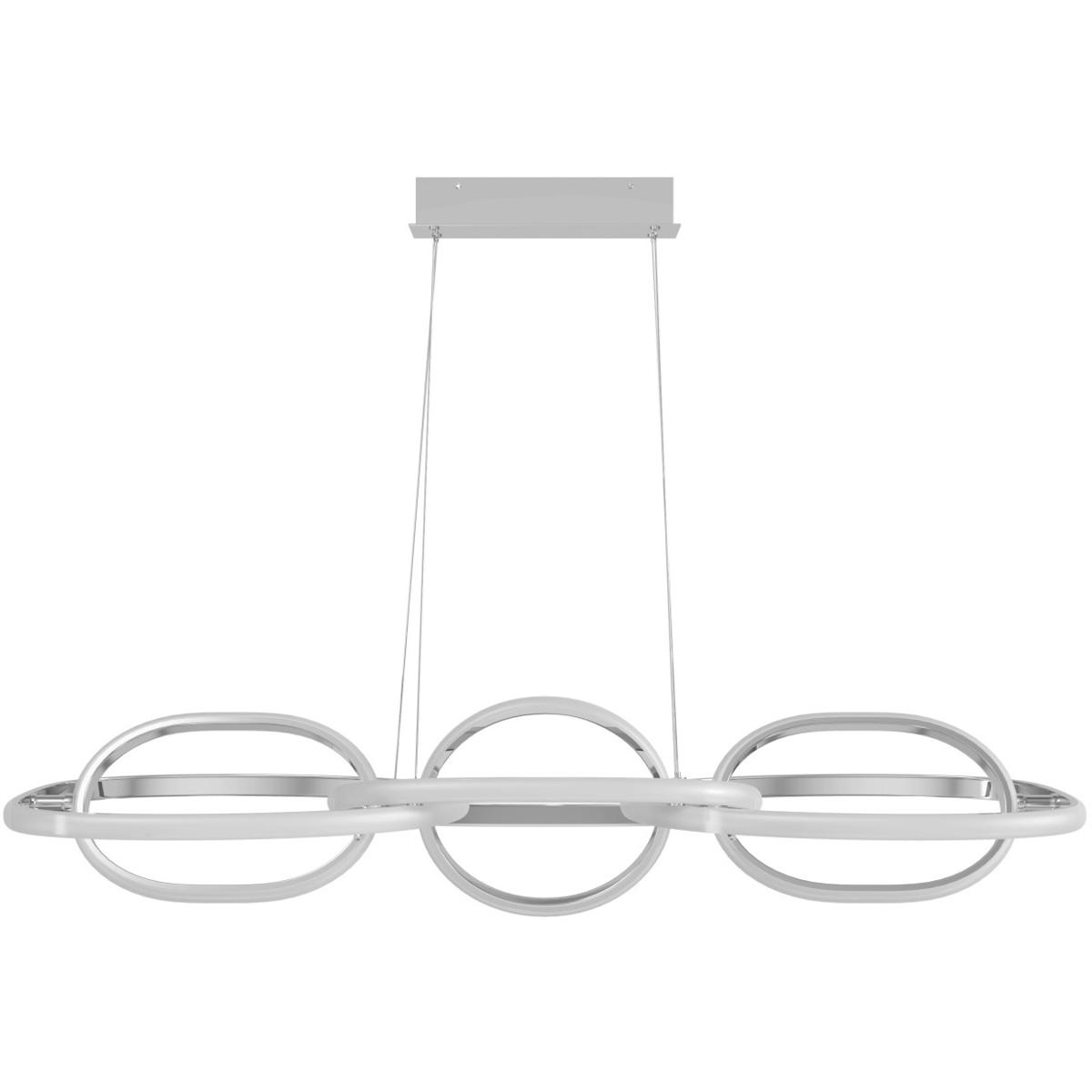 Avenue Lighting HF5025-CH Circa LED 21 inch Chrome Pendant Ceiling Light