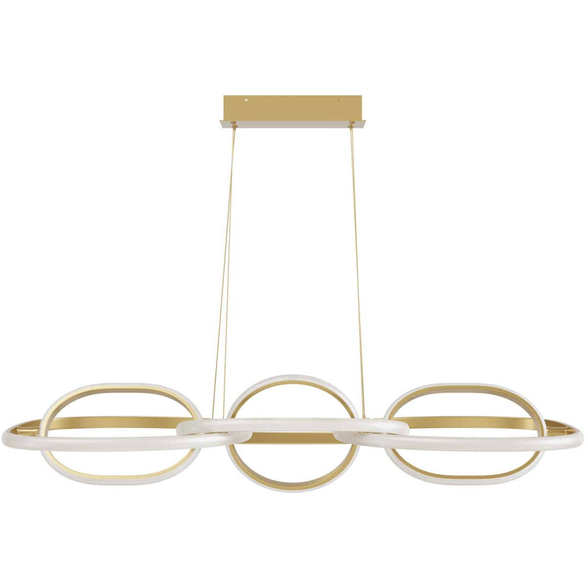 Avenue Lighting HF5025-GL Circa LED 21 inch Gold Pendant Ceiling Light