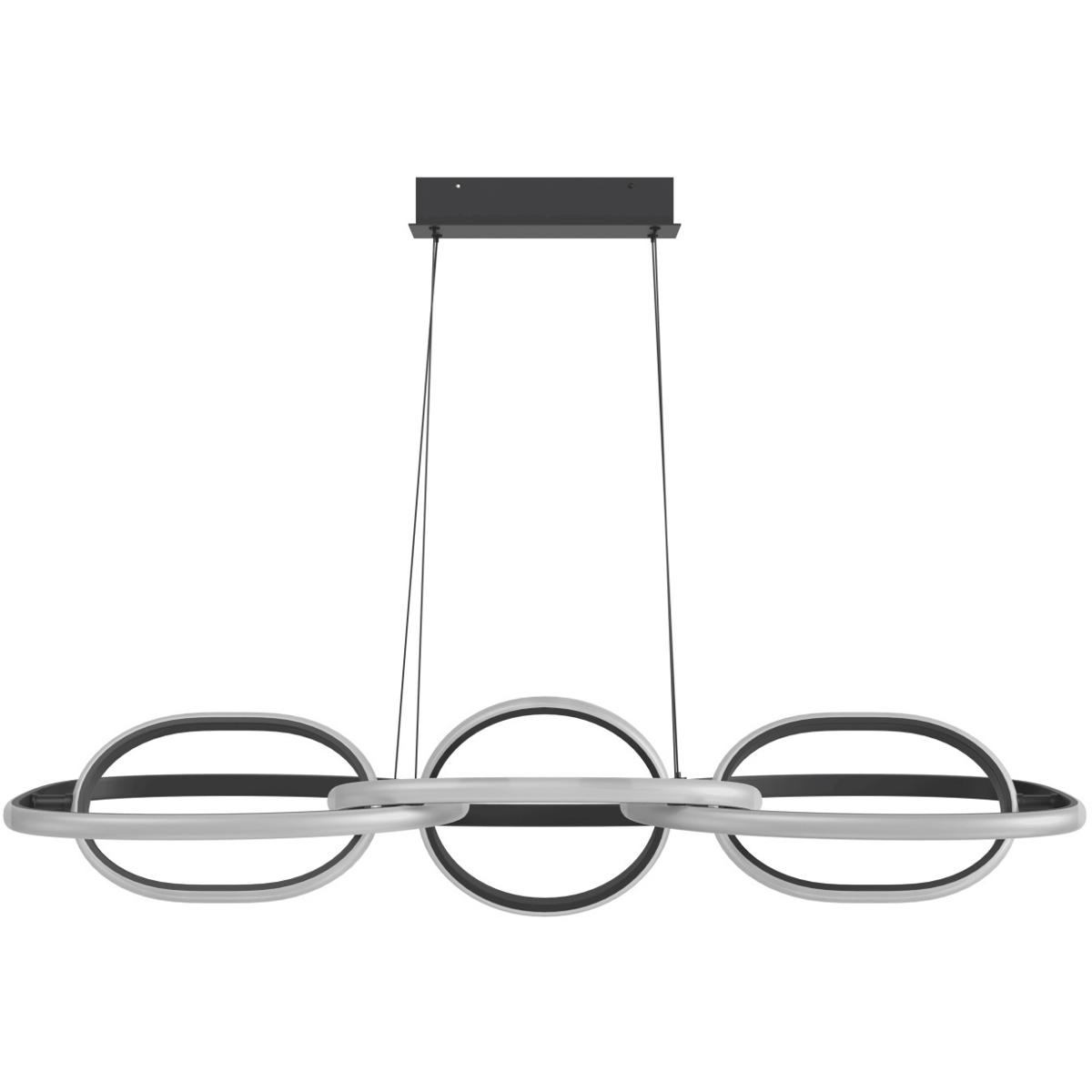 Avenue Lighting HF5025-BK Circa LED 21 inch Black Pendant Ceiling Light