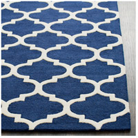 Bowery + Grove 53855-N Wicklow 60 X 36 inch Navy Indoor Area Rug, Rectangle awah2032_front.jpg thumb