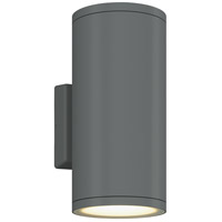 Bruck Lighting EXT/6UD/24/BK Outdoor Cylinder LED 13 inch Anthracite Outdoor Wall Sconce in Black  photo thumbnail