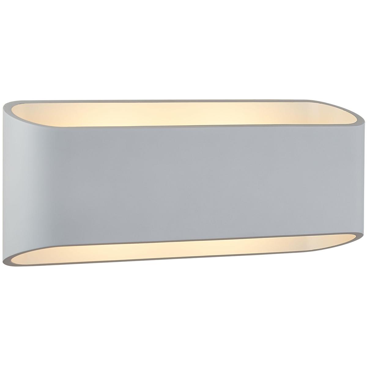 Bruck Lighting WALLEC230KWHWH Eclipse 2 LED 1188 inch White OuterWhite Inner ADA Wall Sconce Wall Light