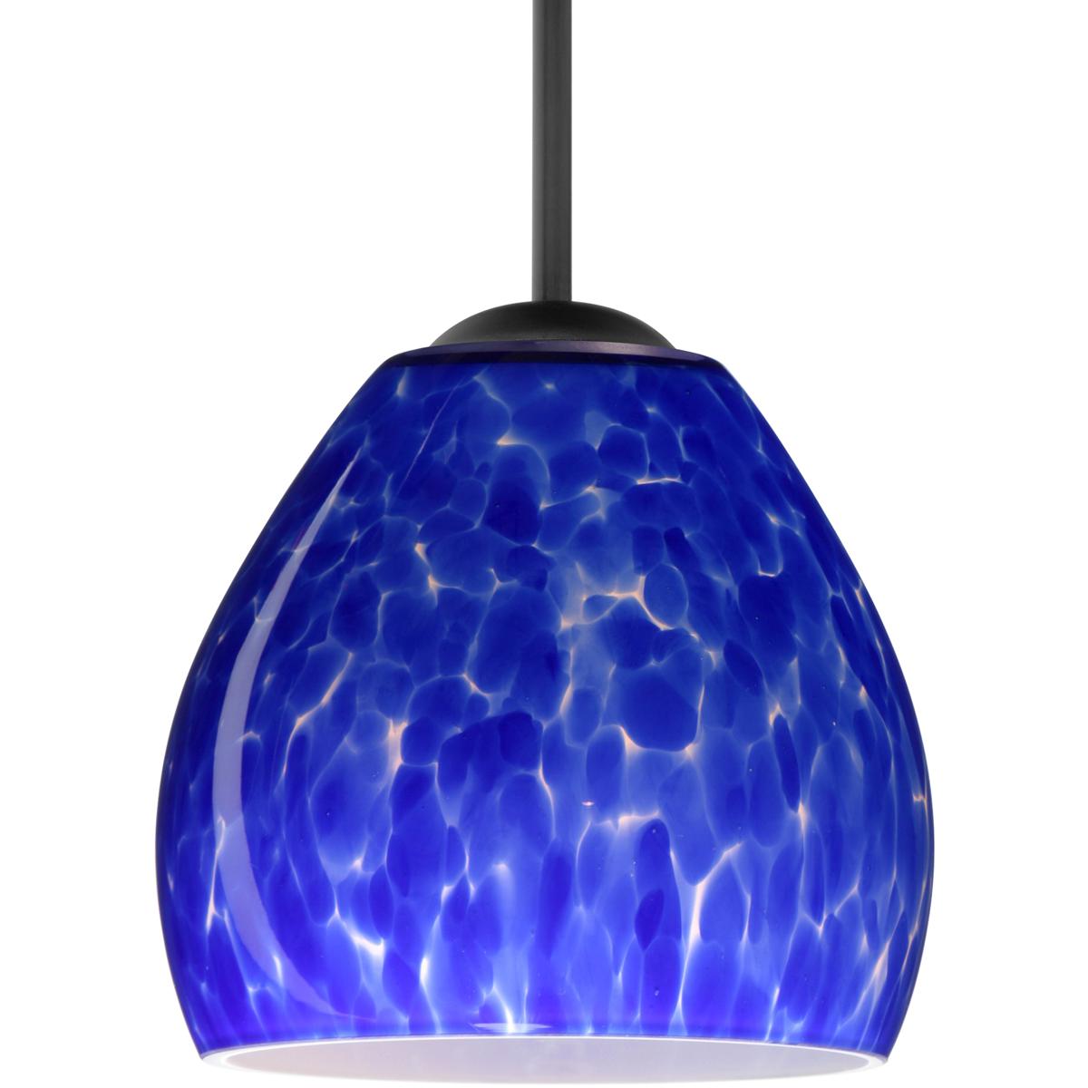 Besa Lighting 1BT-412286-LED-BK Bolla LED Black Cord Pendant Ceiling Light
